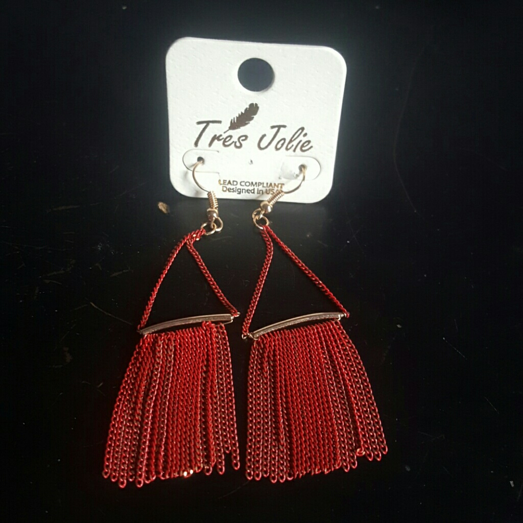 Dangling Chain Earings